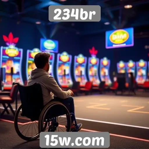 Acessibilidade e inclusão no site de jogos 234br